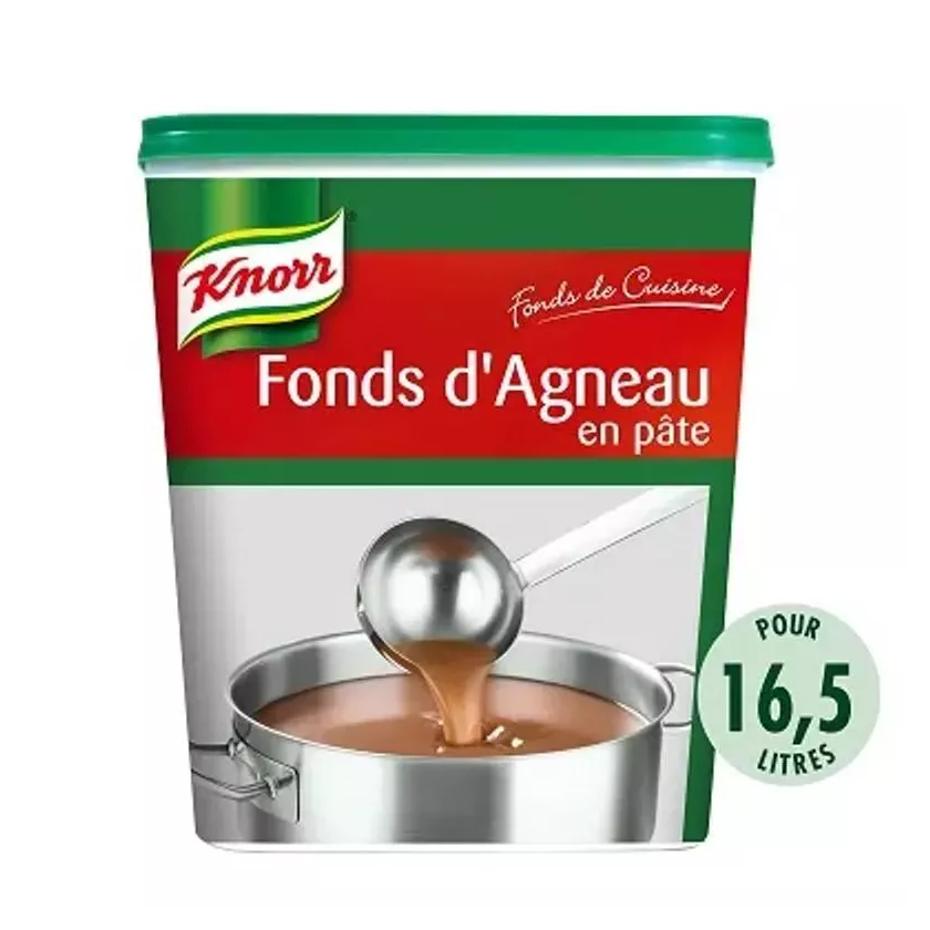 FOND D' AGNEAU (pâte) Knorr