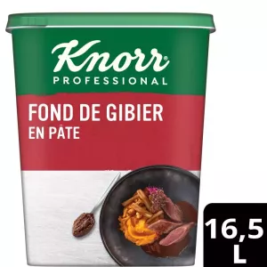 FOND DE GIBIER (pâte) Knorr