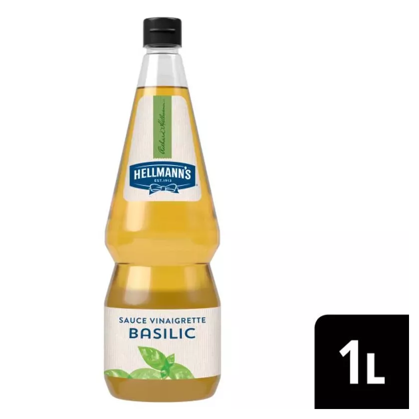 Vinaigrette basilic Hellmann's - 2 phase