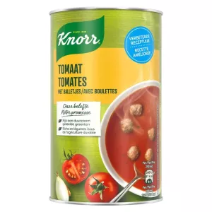 SOUPE TOMATES + boulettes boite 515ml Knorr