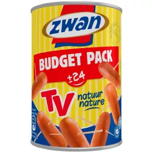 TV saucisses 12x410g Zwan TV Budget Pack