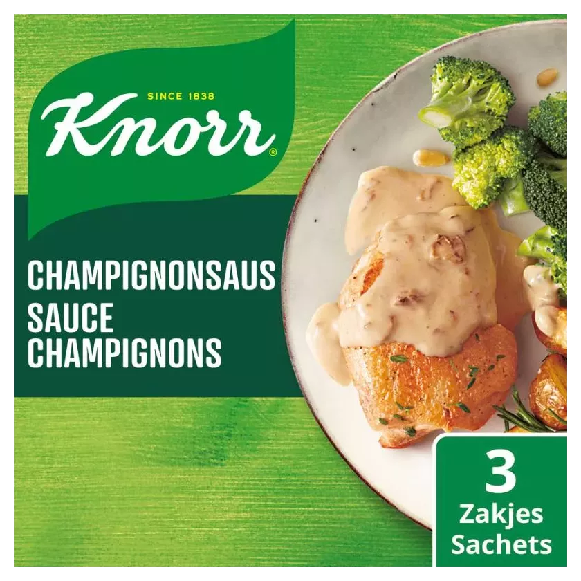 Sauce champignon triopack 3x40g Knorr retail