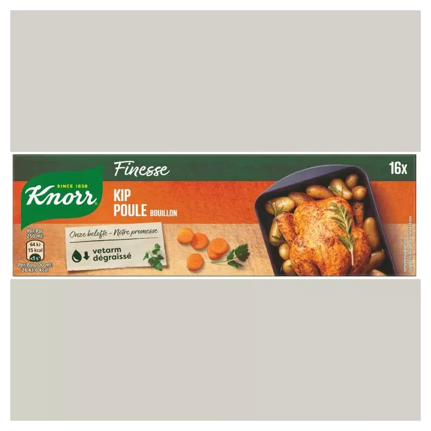 Bouillon poulet maigre 16 tablettes Knorr
