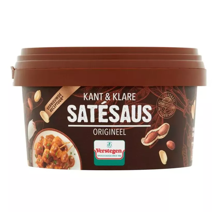 Sauce sate 12x500g Verstegen gobelets