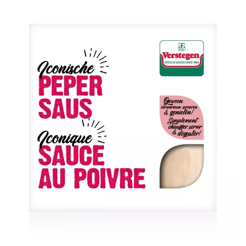 Sauce au poivre 6x80ml Verstegen