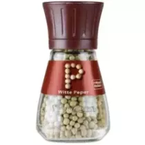 Moulin poivre blanc entier 48g Verstegen