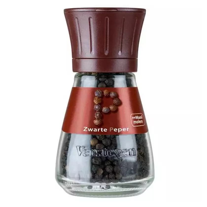 Moulin poivre noir entier 40g Verstegen