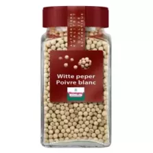Poivre blanc entier Muntok 180g Verstegen bocal