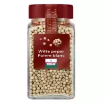 Poivre blanc entier Muntok 180g Verstegen bocal