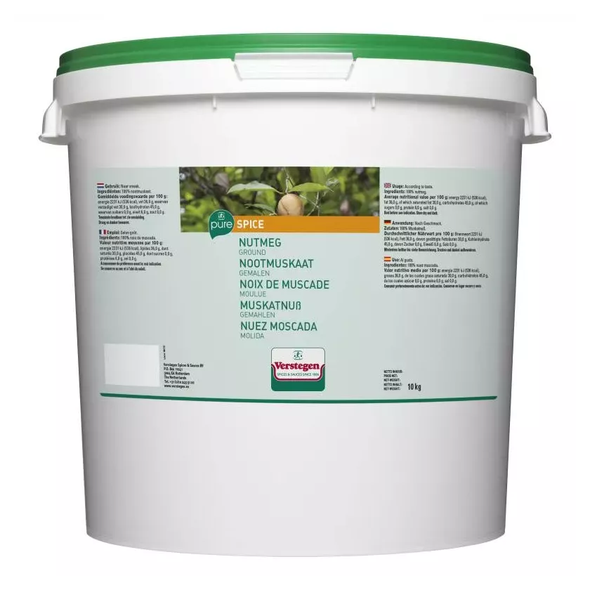 Noix de muscade banda moulue 10kg Verstegen