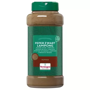 Poivre noir moulu Lampong 475g Verstegen