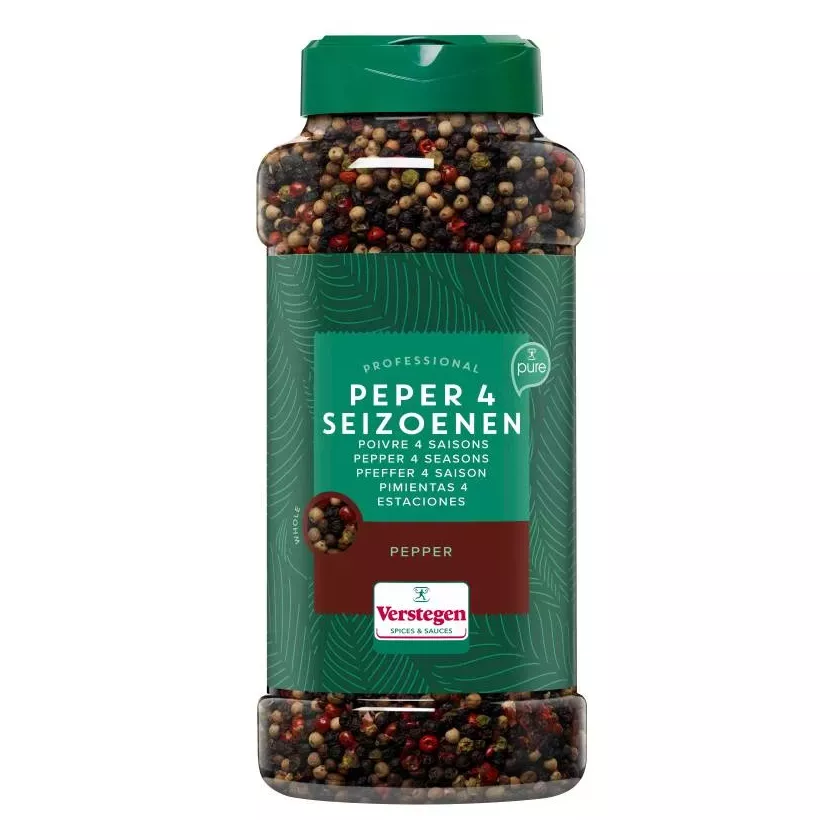 Poivre 4 saisons 550g Verstegen PURE