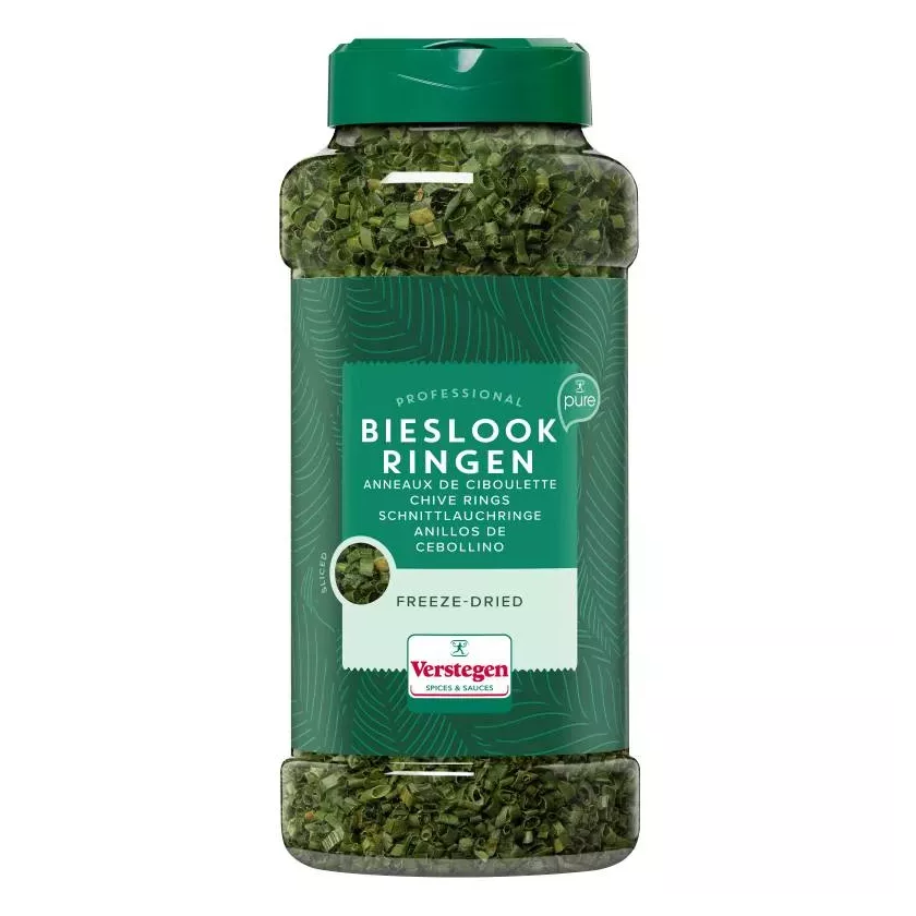 Anneaux ciboulette lyophilisees 35g Verstegen