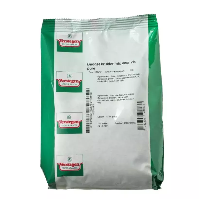 Budget-pack epices poisson AS Verstegen PURE 2.0
