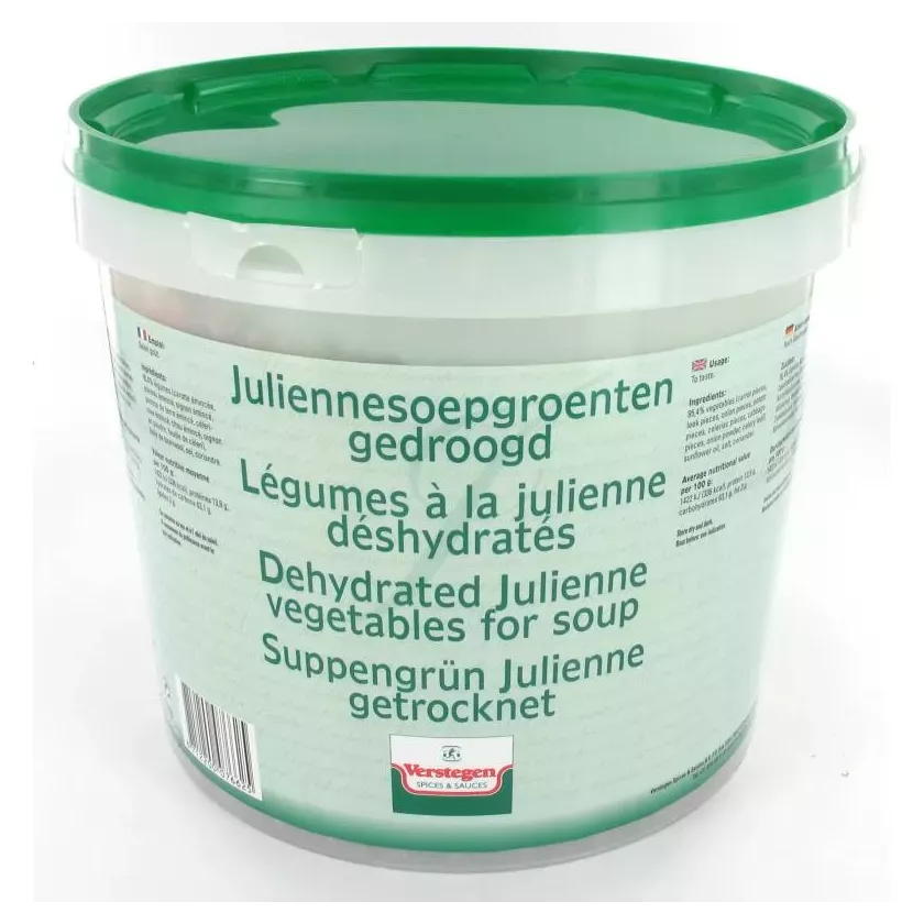 Legumes julienne deshydrates Verstegen