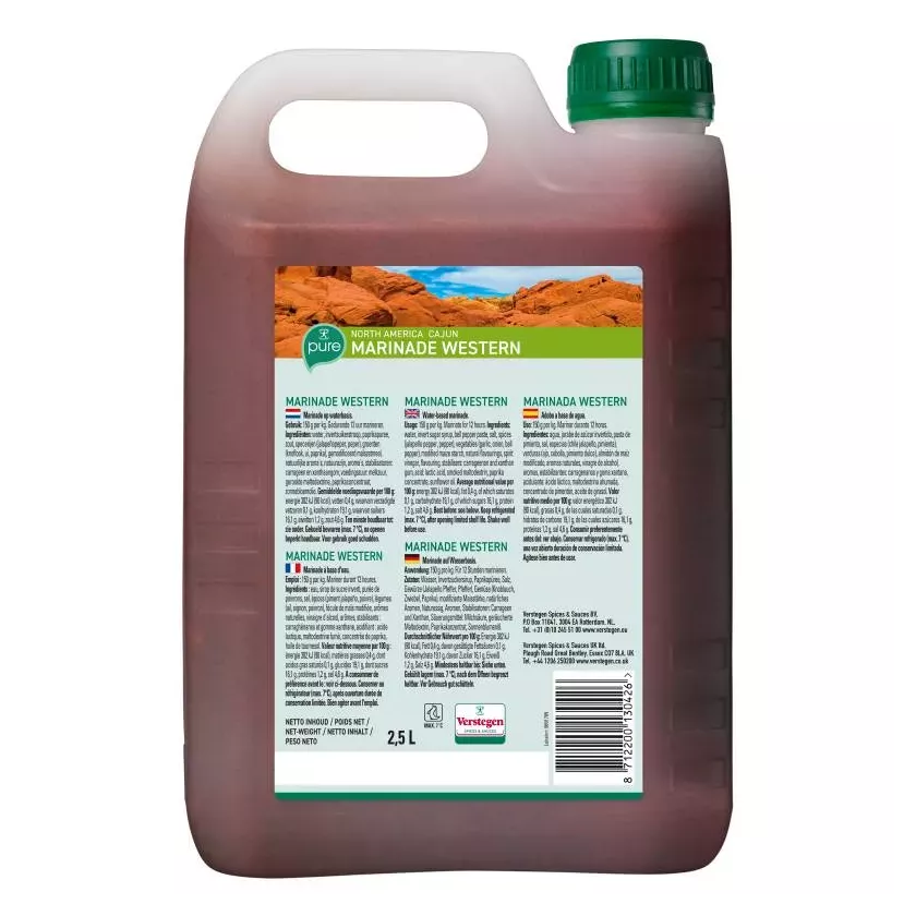 Marinade western Verstegen PURE