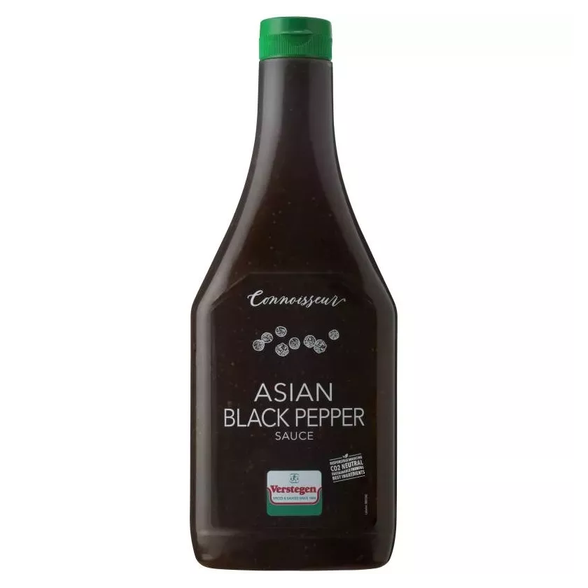 Asian black pepper sauce 875ml Verstegen Connoisseur