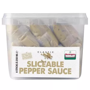 Sauce au poivre prete a couper 6x250ml Verstegen