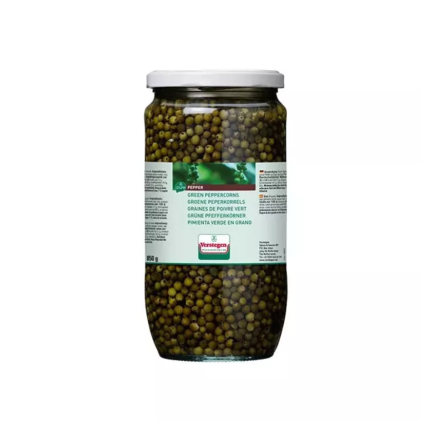 Poivre vert sur jus 850g Verstegen PURE