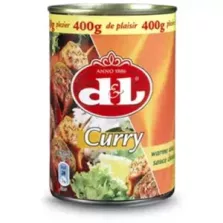 CURRY SAUCE CHAUD 400g boîte Devos-Lemmens