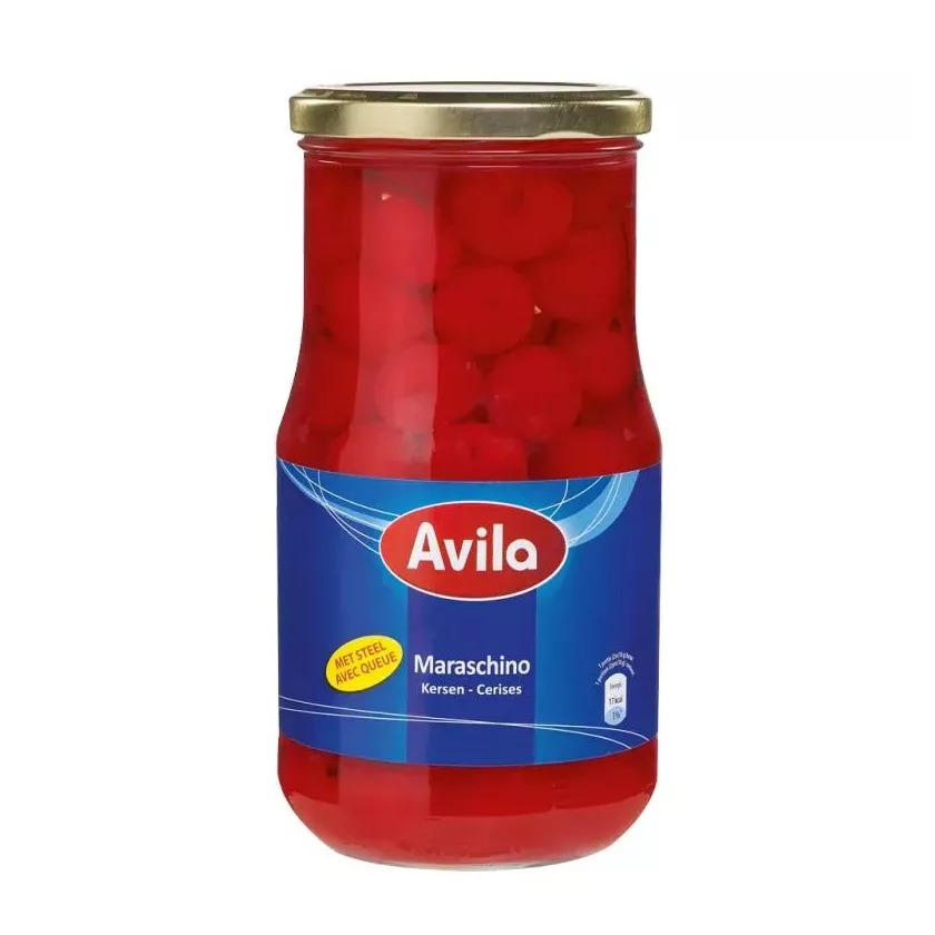Cherries cocktail avec queue 950g Avila