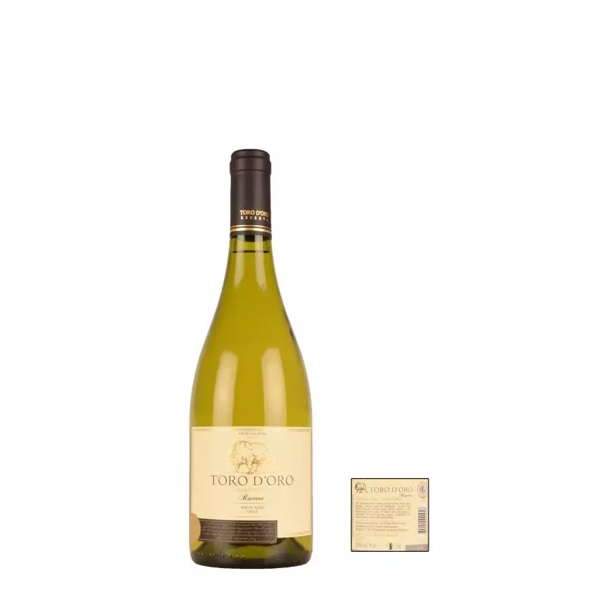 Toro d'oro chardonnay Reserva 2021 Chili - Wit