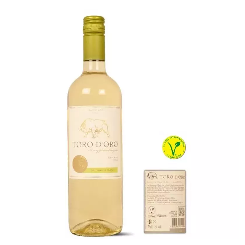 Toro d'oro sauvignon blanc 2023 Chili - Blanc