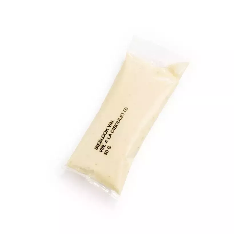 Vinaigr a la ciboulette 120x50g Delino