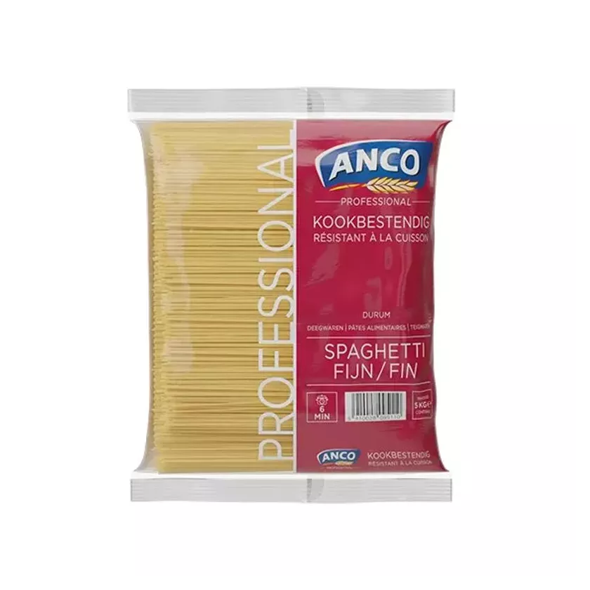 Spaghetti fin 2x5kg resistant a la cuisson