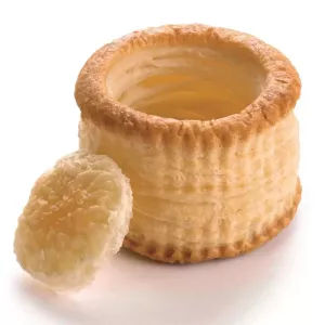 Vol-au-vent diametre 8cm Pidy chapeau separe