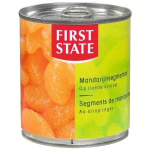 Segments de mandarine boite 850g First State