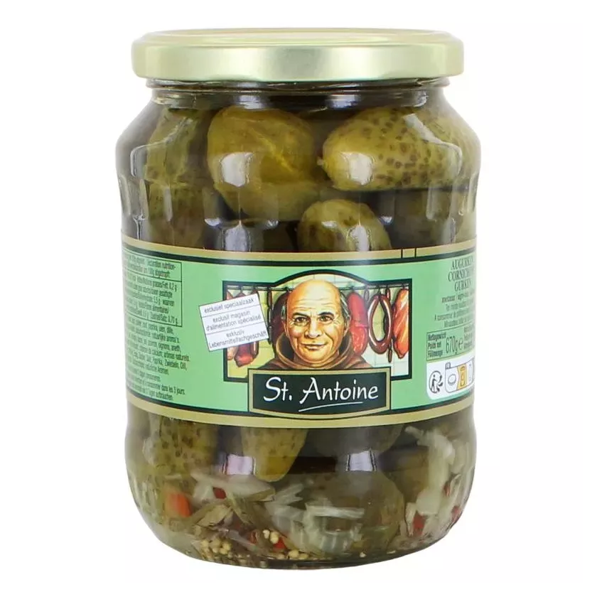 Cornichons aigre-doux 670g St Antoine
