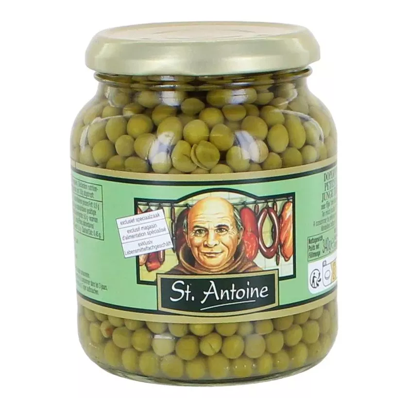 Petits pois extra fins 340g St Antoine