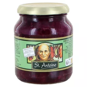 Chou rouge aux pommes 360g St Antoine