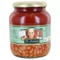 HARICOTS BLANCS TOMATES 680g St Antoine