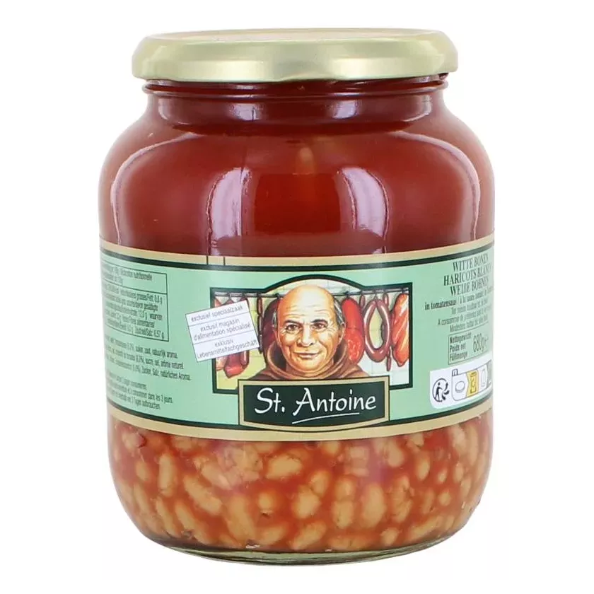 HARICOTS BLANCS TOMATES 680g St Antoine