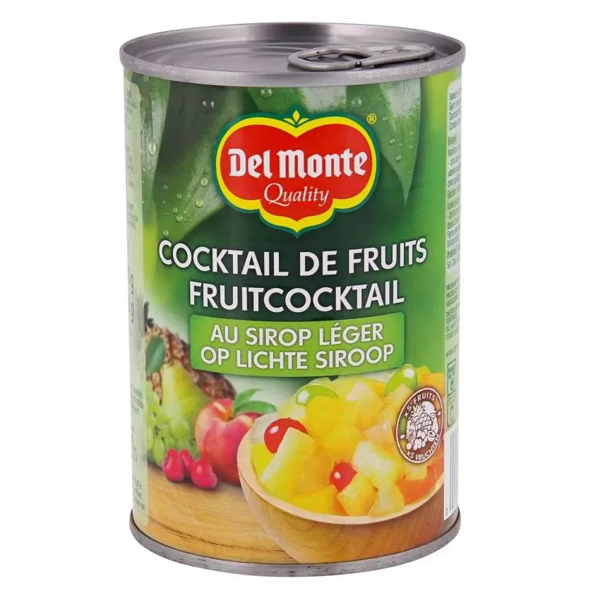 Cocktail de fruits au sirop 420g Del Monte