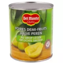 Demi-poires au sirop 825g