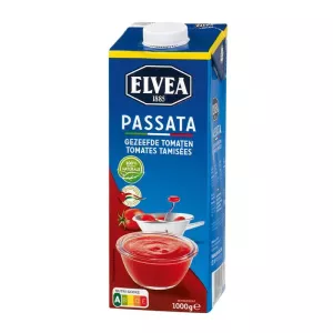 Tomates tamisees passata bric Elvea 1000g