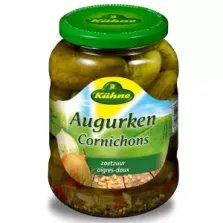 Cornichons aigre-doux 330g Kuhne