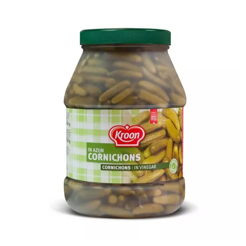 Cornichons extra fins 2,4L 2,3kg Kroon