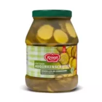 Cornichons en rondelles 2,4L 2,3kg Kroon