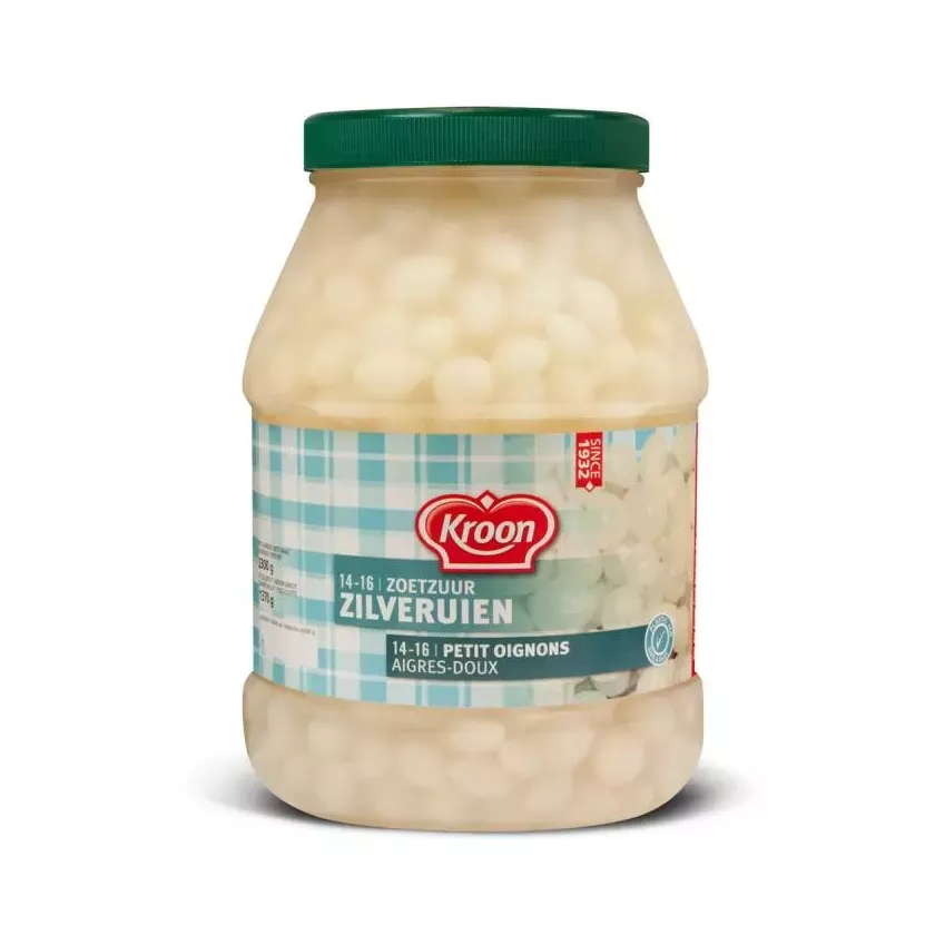 Petits oignons 10/14 aigre-doux Kroon