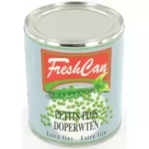 Petits pois extra fins 850ml Freshcan