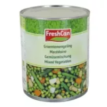 Macedoine de legumes Freshcan