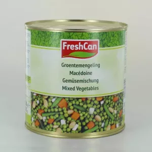 Macedoine de legumes Freshcan