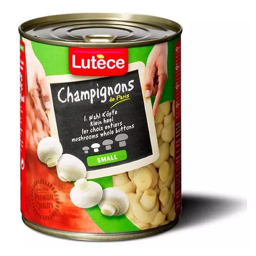 Champignons entiers 1e small 800g vert