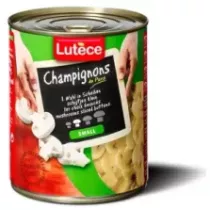 Champignons emincés 1er small 800g Lutece vert