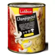 Champignons emincés 2,55kg Lutece jaune