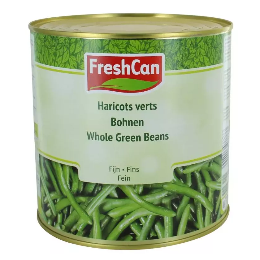 HARICOTS VERTS FIN 2,65L Freshcan